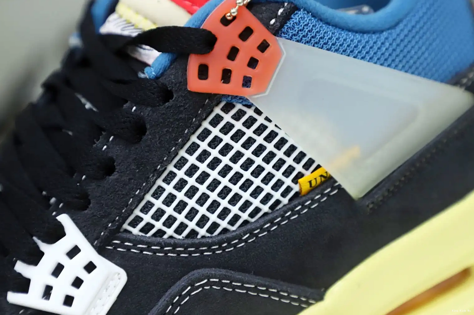 JORDAN RETRO Kimikick NOIR' AIR LA UNION X 'OFF 4 0808